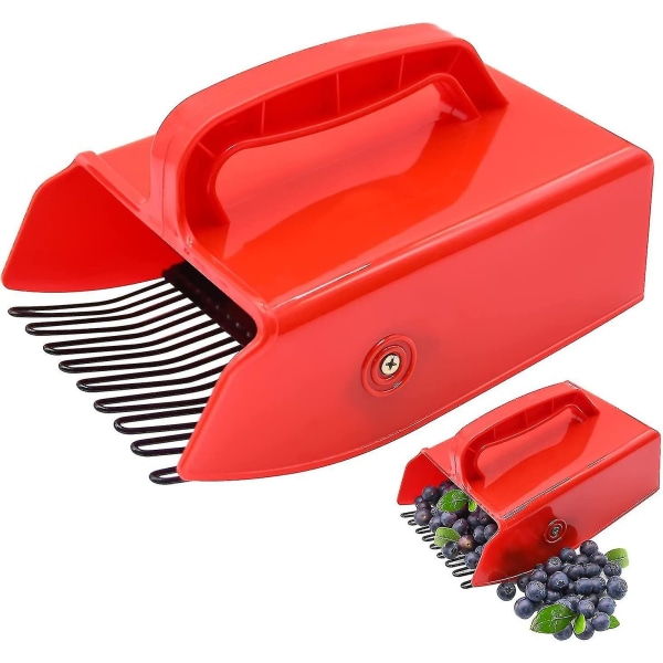 Berry Picker With Metallic Comb And Ergonomic Handle, For Easier Berry Picking