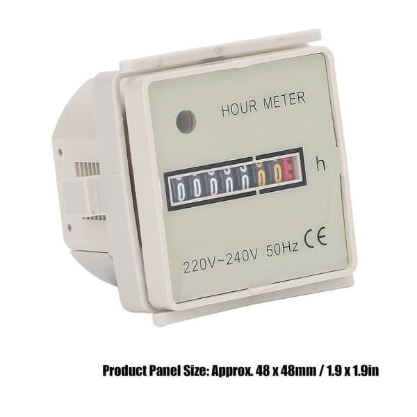 Højkvalitets beige elektronisk industriel timer (arbejdsspænding AC 220-...
