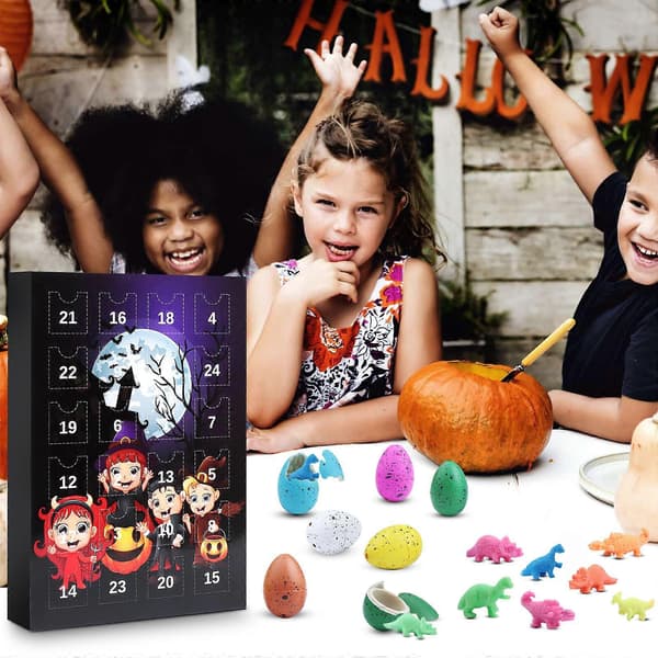 Halloween-joulukalenteri 2025, 24 dinosaurusmunaa