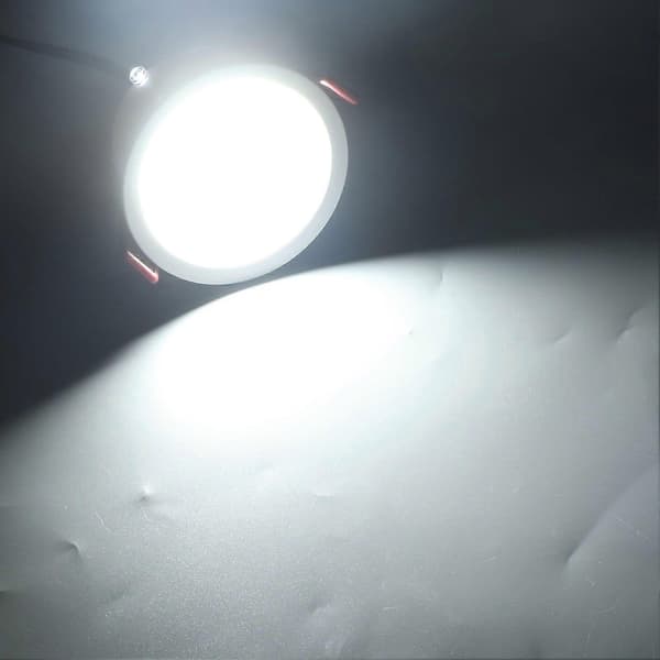 Högkvalitativ AC180-265V Djup Bländskydd Smal Kant Downlight Infälld Dold Downlight
