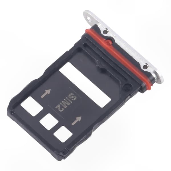 Dual SIM-kortbakke til ZTE Nubia RedMagic 10 Pro - Sølv