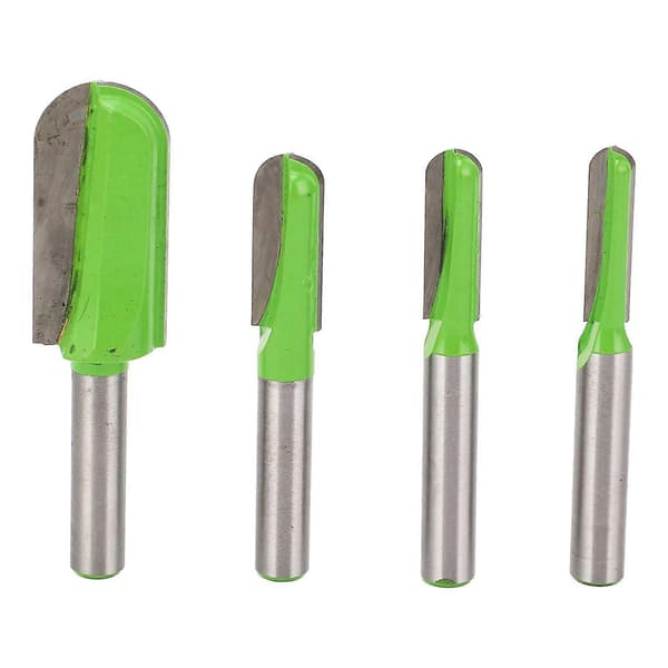 2025 Seneste Model 4 STK Kerneboks Bits Dyb Rund Næse 8 mm Skaft Overfræser CNC