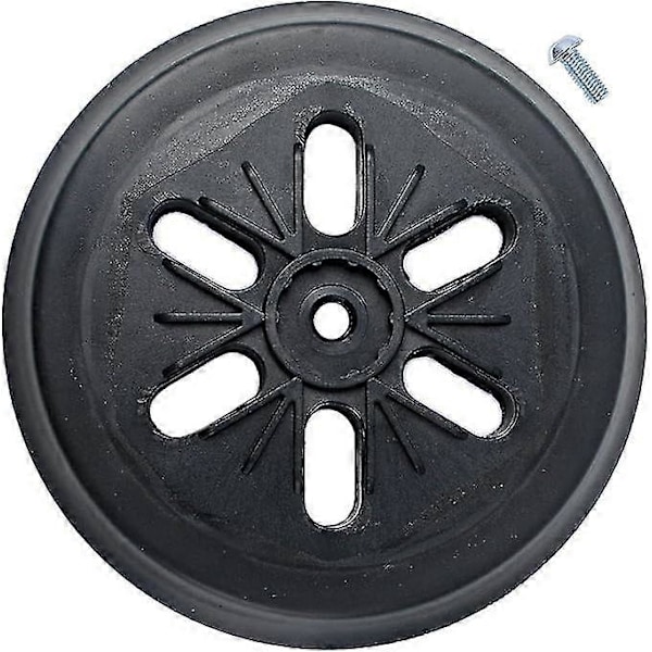 Slibeskive kompatibel med Bos-ch Gex 150 AC, PEX 15 AE, GEX 150 turbine orbital sander (diameter 150 mm, med skrue)
