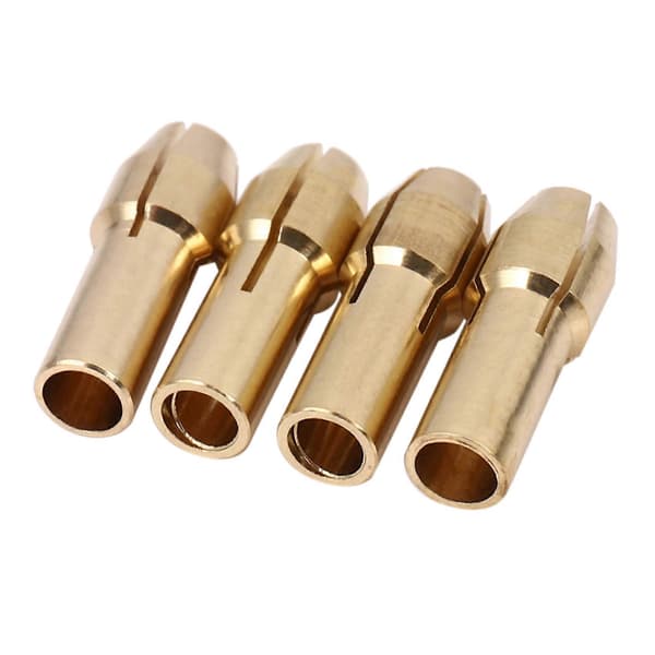 4 stk. Rotary Multi Tool Spændetang Møtrik Kit Sæt til 0,8/ 1,6/ 2,35/ 3,2MM