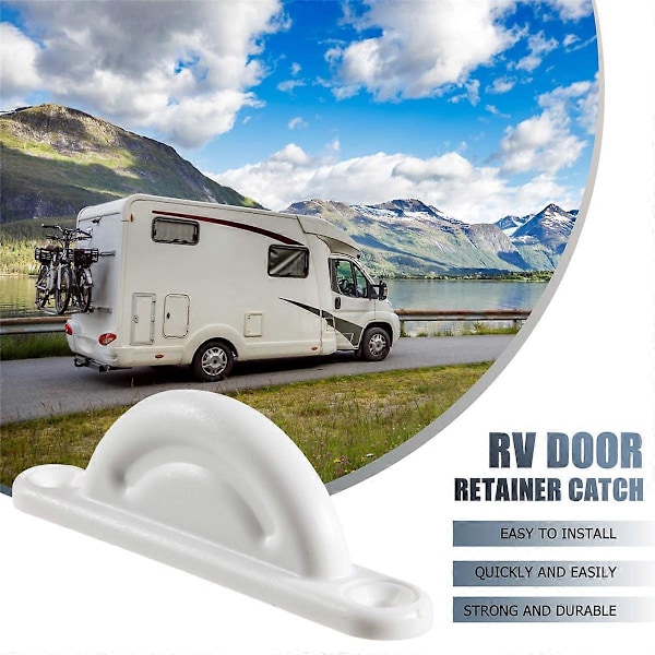 Dørholder for campingvogn, bobil, lås, båt, RV-stopperklips