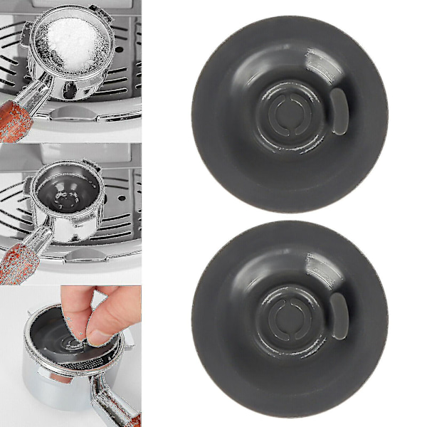 Mike 2x Rengøringsdisk Sp0001517 Til Sage Barista Espresso Kaffe Maskine Bes875 54mm