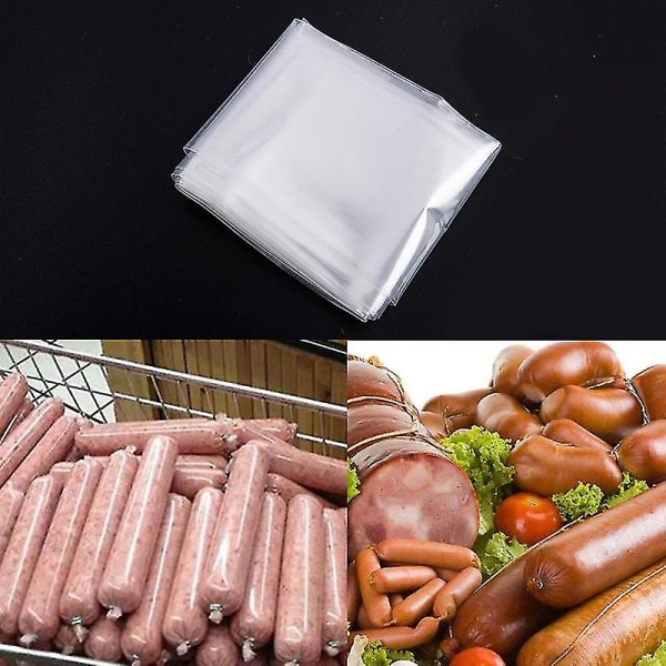 60mm*2m Food Grade Casings Shell For Sausage Salami Hot Dog Making Casing