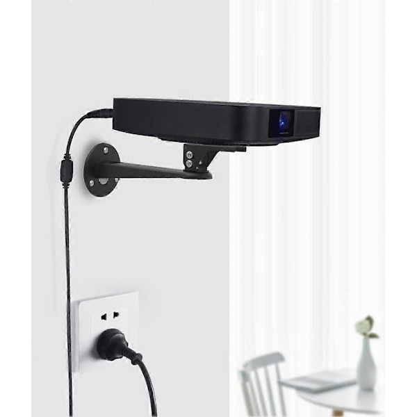 Mini Projektor Väggfäste/Projektor Hängare/CCTV Säkerhetskamera Hus Montering