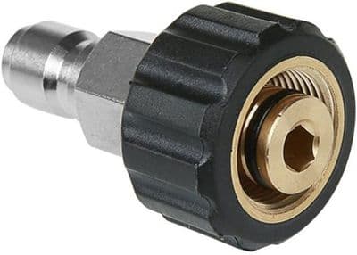 Højtryksrenserforbindelse - YYV - M22 - 14 mm indvendigt gevind - Lynkobling - Messing