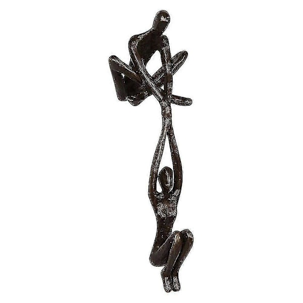 Parfigur, Man Lyfter Kvinna Staty, Harts, Kärleksfigur, Heminredning, Skrivbordsdekoration