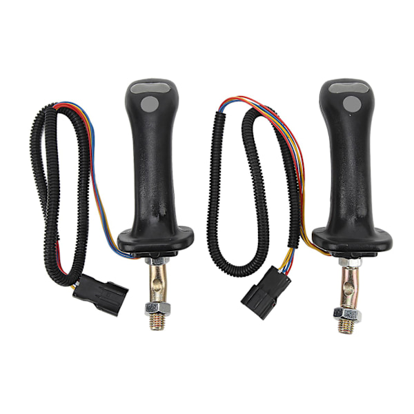 Doosan DH DX150 215 225 300 370 Gravemaskine Joystick Håndtag - 2 stk. 3 Knapper 6 Pins Aluminium Legering
