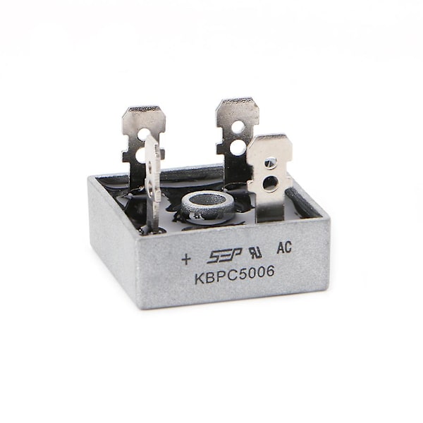 Kbpc5006 Ström Brygglikriktare 50a 600v Metall För Hölje Diodbrygga Styr Sin