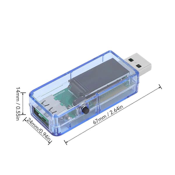 2025 Seneste Model U96 USB Tester Nøjagtig Multifunktionel Spænding Strøm