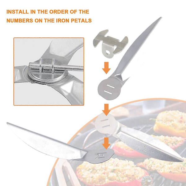 22-1/2-tums One-Touch Rengöringssystem Kit för Weber Grilldelar 7444 Weber, 50% Rabatt