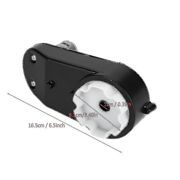 Rs390 Elektrisk motorväxellåda 6v/12v 12000-20000rpm för barn bil leksak (12v 16000rpm)--
