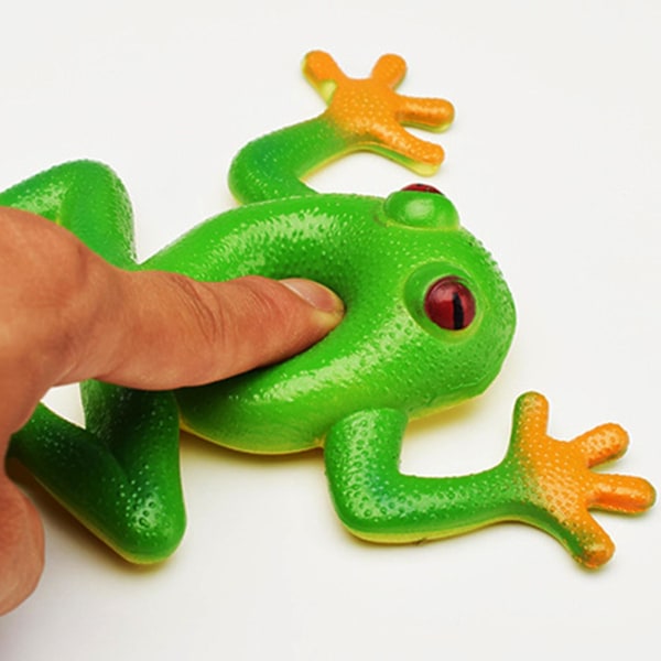 Frosk Leke Myk Gummi Sansestimulering Flott Gave Til Småbarn