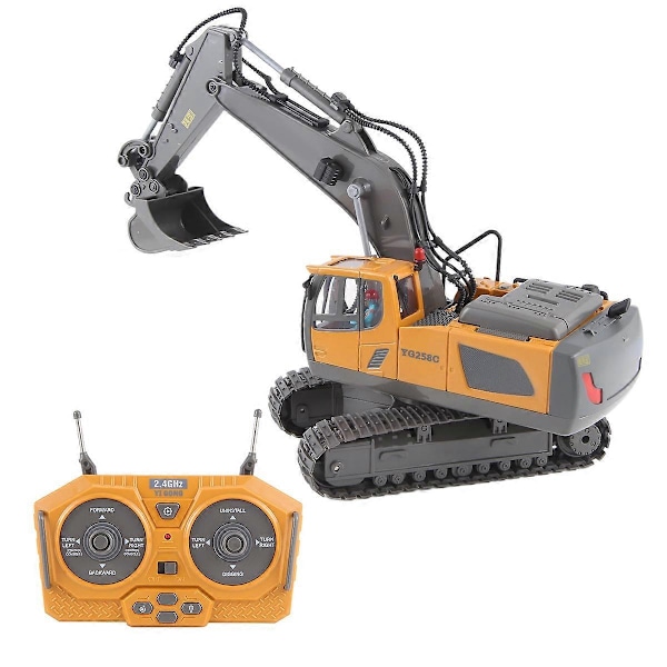 2.4G Trådløs RC Gravemaskin Fjernkontroll RC Lastebil Beltevogn Elektrisk Ingeniørkjøretøy Leker f