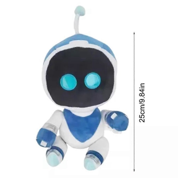 Astro Bot Plyschleksak - Mjuk Fylld Dock Cuddly Comfort Leksaker för Barn, Perfekt Födelsedagspresent för Barn Pojkar Flickor