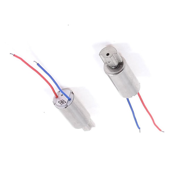 2 st DC 1,5V-3V 6mm X 12mm Mini Vibrationsmotor för Flygplansleksak-m.1080