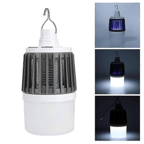 Multifunksjonell LED Ultraviolett Myggdreper Lys Hvitt Lys Liten