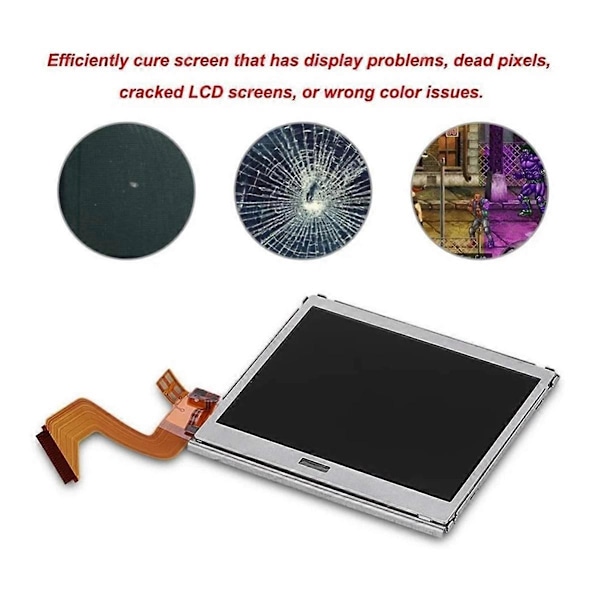 Övre LCD-skärm för Nintend DS Lite NDSL NDS Lite Ersättning Reparation LCD-skärm