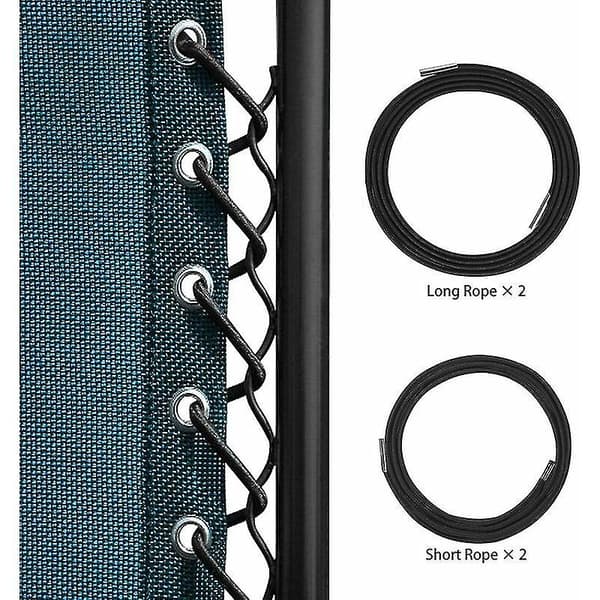 Nye modeller Erstatning Universal Elastisk Tau For Lafuma Relax Lenestol, Lafuma Lounge Stol, Null Gravity Klappstol, Bungee Relax Lenestol (2 2m/