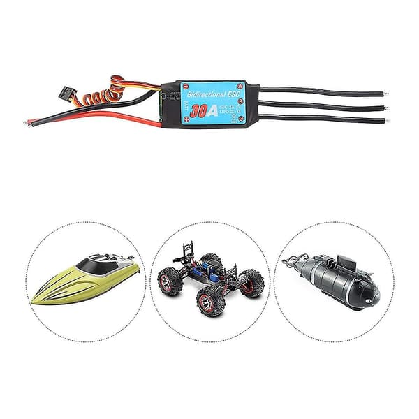 Bial Esc 30a Borstlös Esc För Fjärrpneumatisk Under Prop(30a)