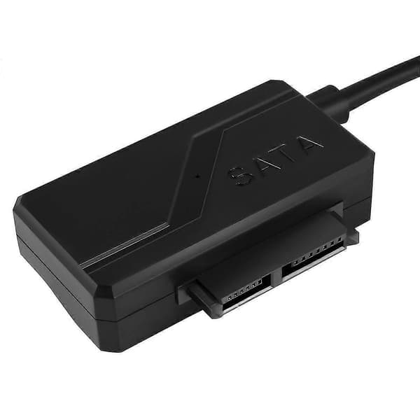 USB 2.0 - Mini Sata II 7+6 13Pin -sovitinkaapeli kannettavan CD/DVD ROM Slimline -asemalle