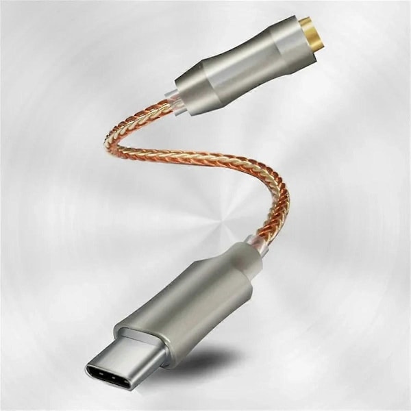 CX31993 HiFi DAC Typ C till 3,5 mm Hörlursförstärkare Ljuddekoder IEM AMP Mobiltelefonadapter B