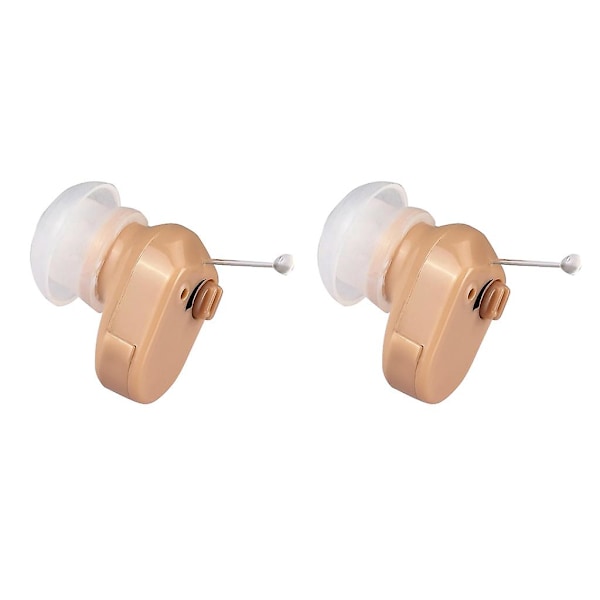 2x Mini Digital Hørselshjelp Lyd Stemmeforsterker Justerbar Tone Axon K-188