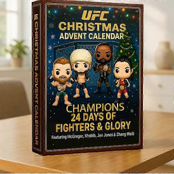 UFC Julekalender Blindboks Juletrepynt Akryl Anheng
