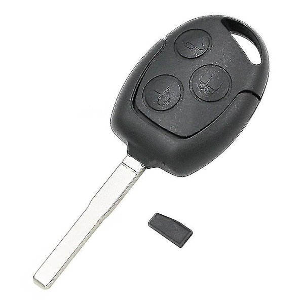 3-knapps fjernkontrollbilnøkkel 433Mhz for Ford Focus Fiesta Fusion C-Max for Mondeo Galaxy C-Max S-Max med 4D63 Chip HU101 Yalo
