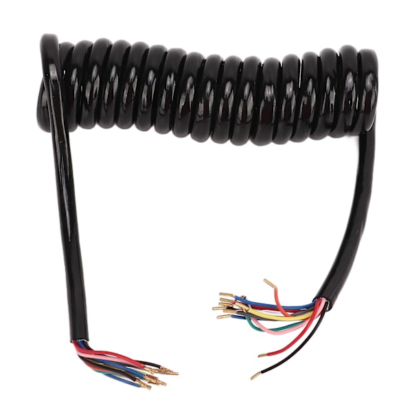 13-Kernet Polyuretan Spiralkabel til Trailer - 20AWG 3m 9,8ft Længde