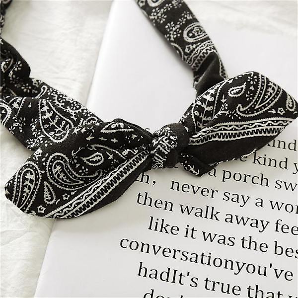 6-pack elastiska Paisley Bandana Knot