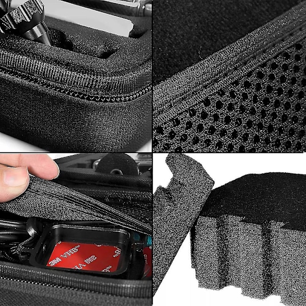 Gopro Liten Resväska Kit Verktygsväska för Gopro Hero3 - Svart