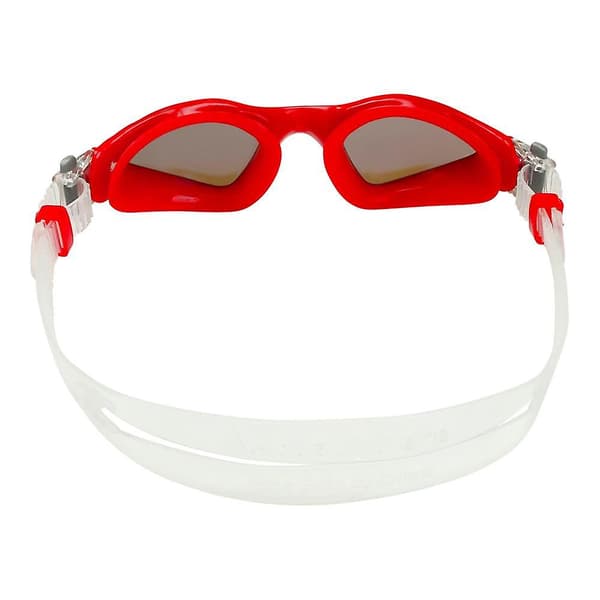 Aquasphere Kayenne Compact Blå Titanium Spejlbriller - Rød/ Hvid - Unisex