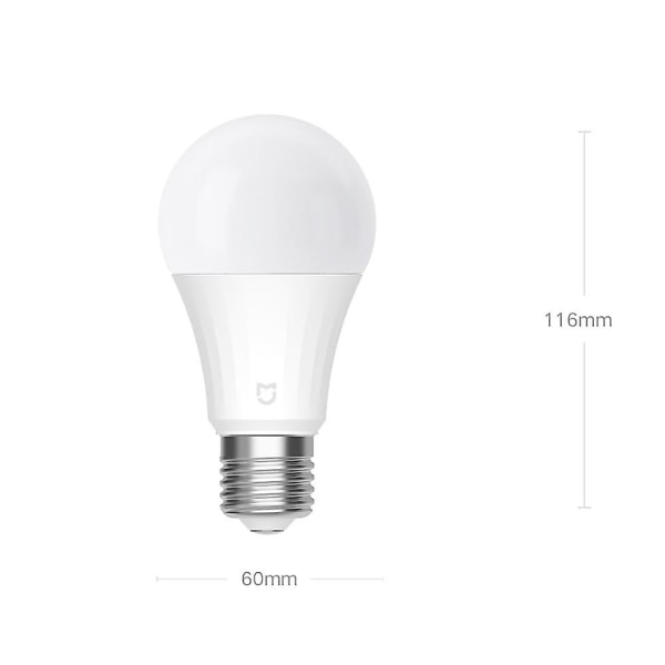 Xiaomi Mijia LED-lampa BT MESH-version E27 LED-ljuslampa 5W 2700 6500K Justerbar ljusstyrka