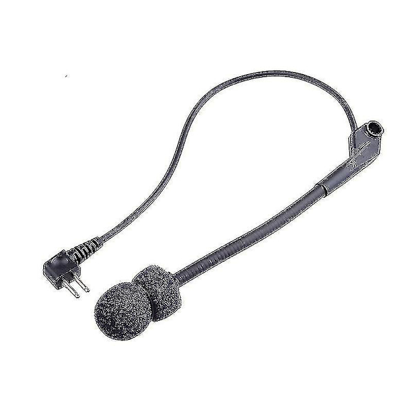 Erstatnings Boom Mic Kompatibel med Peltor Comtac Ii/iii 2/3 Stil Hodetelefoner 2 Pins Mikrofon