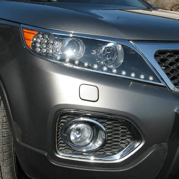 Frontfanger Tåkelys Lampe Deksel Ramme for Sorento 2010 2011 2012