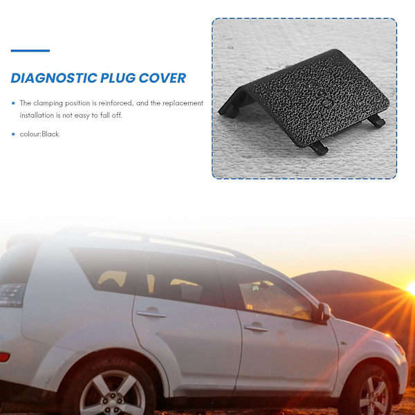 For- 3 Serie E90 E91 E92 E93 Diagnostisk Stikdækssel Obd Sort Lhd Panel Dekorativt Dækssel 5143714753