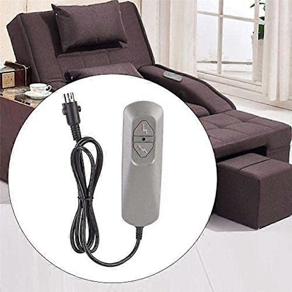 Elektrisk Relaxfåtölj Kontroll Dubbelknapp, Stollyft/Elektrisk Soffa Manuell Kontroll, Soffrelax