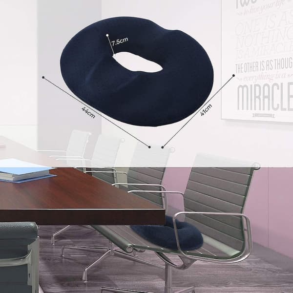 Sitsring, Ortopedisk sitskudde för coccyx och intimområde, Memory Foam-stol