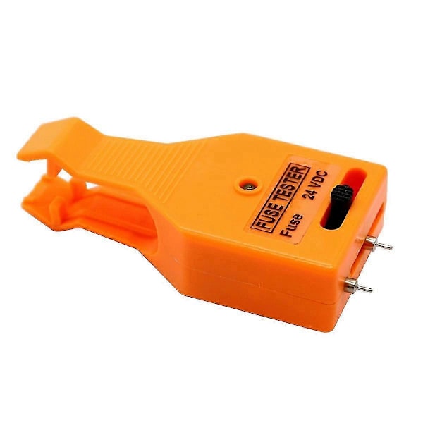 Justerbar säkringstestare och -dragare för bilfordon med indikatorlampa (Orange)