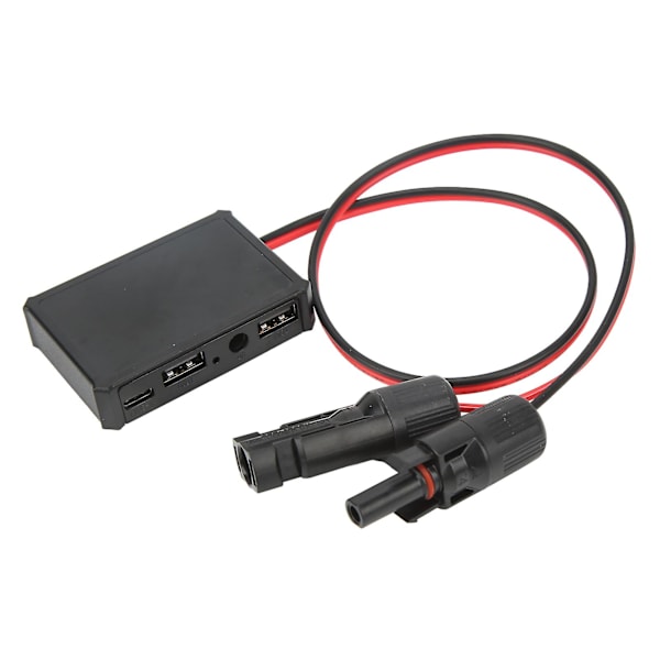 Solpanel USB Spændingsstabilisator Adapter med Type C DC USB Interface til Solsystem Telefonopladning