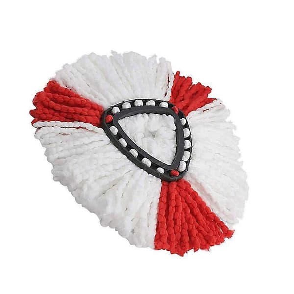 Ersättningsmopptillbehör för vridbar triangulär mopp Mikrofiber Rengöringsmoppduk