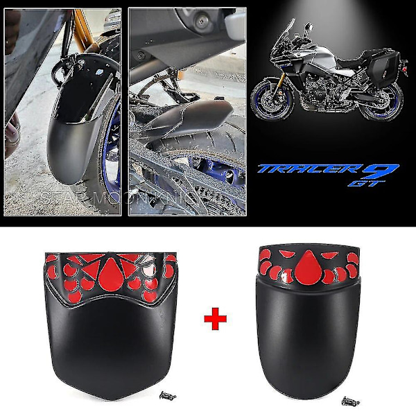 Motorcykel bakre stänkskärm förlängning för Yamaha Tracer9 Tracer 9 Gt 2021 2022 - Tillbehör främre stänkskärm förlängare-Bra