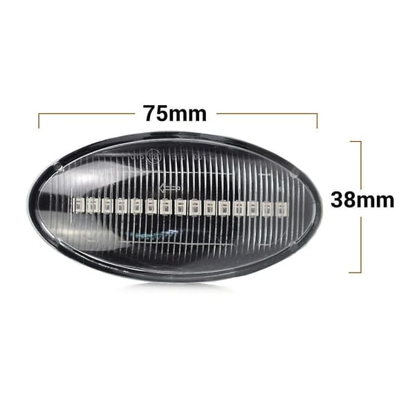 Dynamisk LED Sidemarkerlys Blinklys til Suzuki Arena Alto Grand Vitara Celerio Jimny