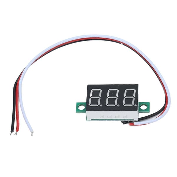 Högkvalitativ 2st tretrådig DC digital display voltmeter huvud 0.36\" LED digital voltmeter