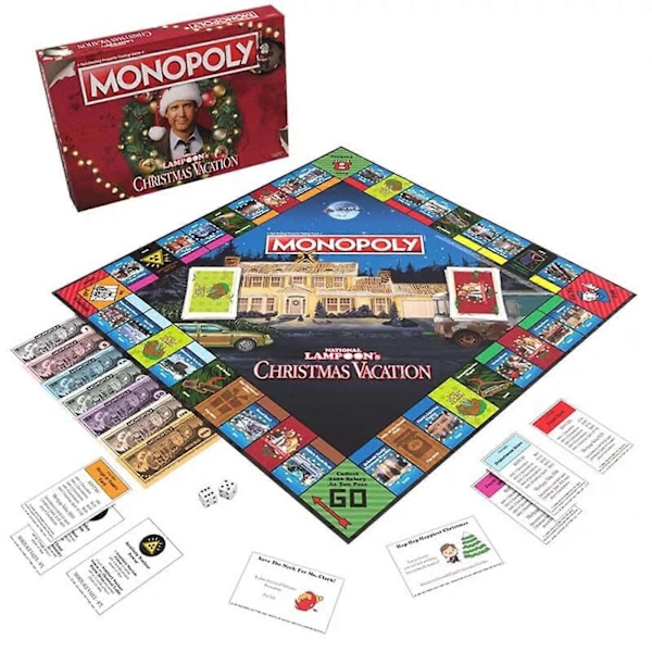 Hot Game Monopoly: National Lampoons Julferie i Familie Board Game