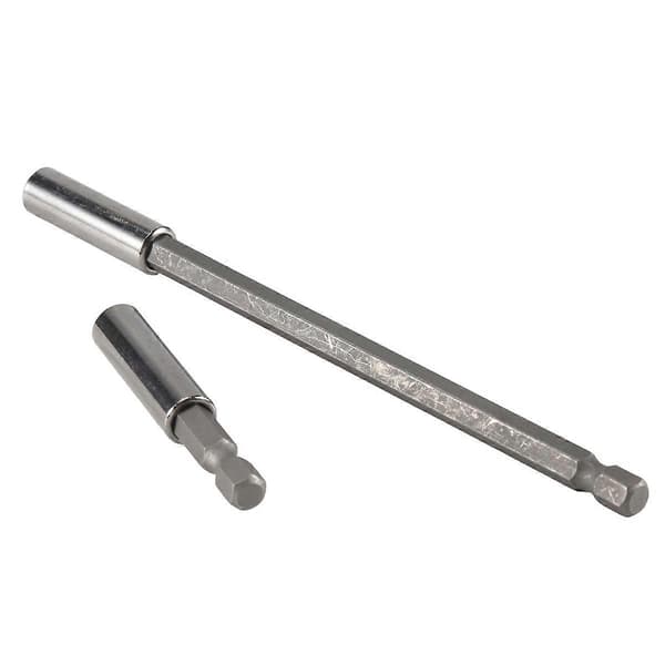 2 stk/sett 1/4 tomme Hex Magnetisk Bitsholder 60/150mm Skrutrekkerstenger Strømforlengelse Drilldriver